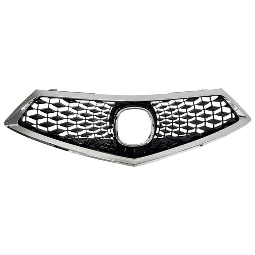 Fit  2018 2019 2020 Acura TLX Front Bumper Chrome Grille Grill Assembly