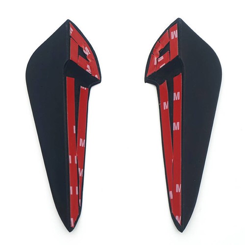 Left Right For 2022 2023 Toyota GR86 Front Bumper Canard Matte Black Pair