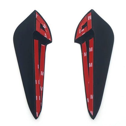 Left Right For 2022 2023 Toyota GR86 Front Bumper Canard Matte Black Pair