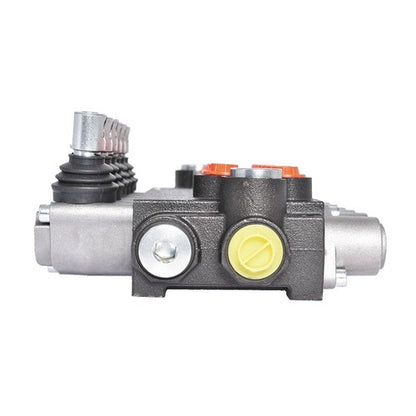 Solid Spare Hydraulic Control Valve Double Acting 13 GPM 3600 PSI SAE Ports 6 Spool