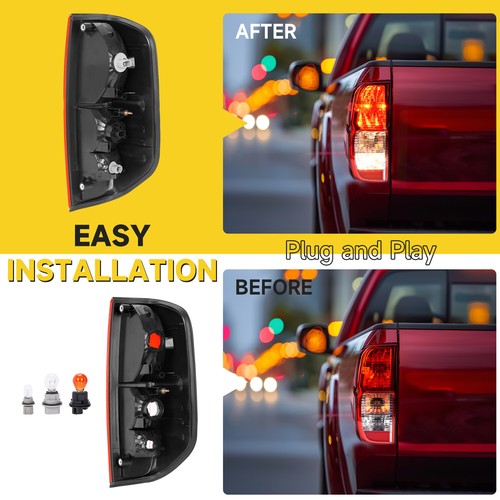 Solid Spare For 2005-2021 Nissan Frontier 09-12 Equator Tail light Brake Lamp Driver Side