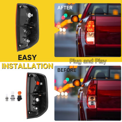 Solid Spare For 2005-2021 Nissan Frontier 09-12 Equator Tail light Brake Lamp Driver Side