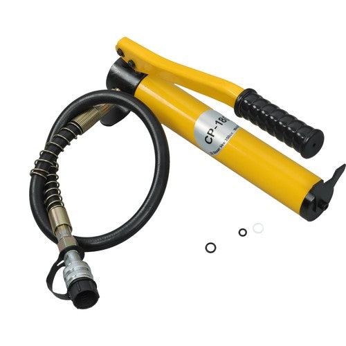 Solid Spare Portable CP-180 Hydraulic Hand Pump, Single-acting Max Pressure Output 8500 PSI