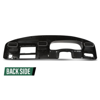 Solid Spare Fit For 1999-2004 Ford F-250 F-350 Dash Cluster Radio Bezel Trim Panel Black