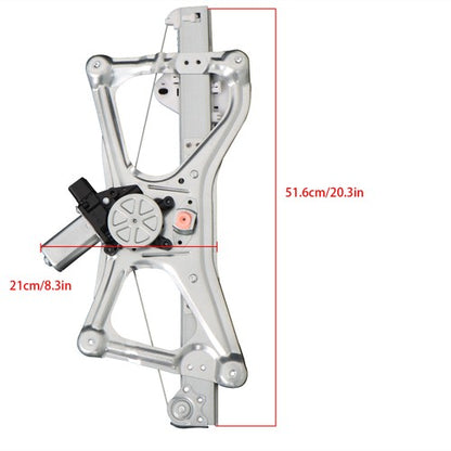 Solid Spare Front LH Power Window Regulator w/ Motor For Honda Civic 2006-2008 2009-2011