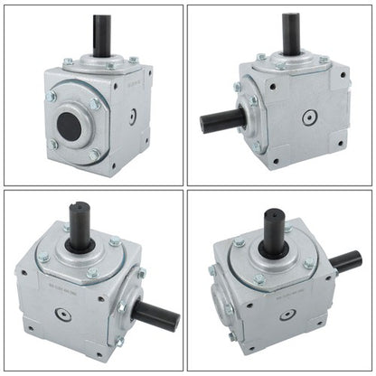 Solid Spare 40 HP Right Angle Gearbox 19455-SR-KW-KW-GR For Crosshole And Keyed Shaft