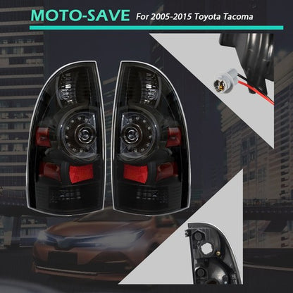 Solid Spare For Toyota Tacoma 2005-2015 Left+Right Side Rear LED Tail Brake Light Lamps
