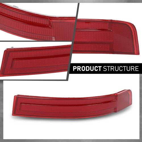 Solid Spare Rear Bumper Reflector Fit For 2007-2009 Mercedes Benz GL320 GL450 GL550 Right
