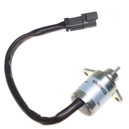 Solid Spare Fuel Shut Off Solenoid Fits John Deere Tractor 790 2025 3120 4300 4400 4500