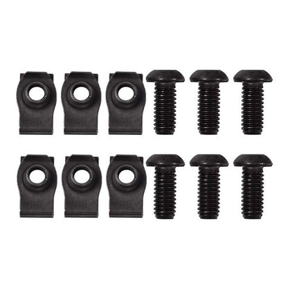 Solid Spare Fit For Polaris Ranger RZR General Body Panel Torx Screw & Flat Nut Set of 6
