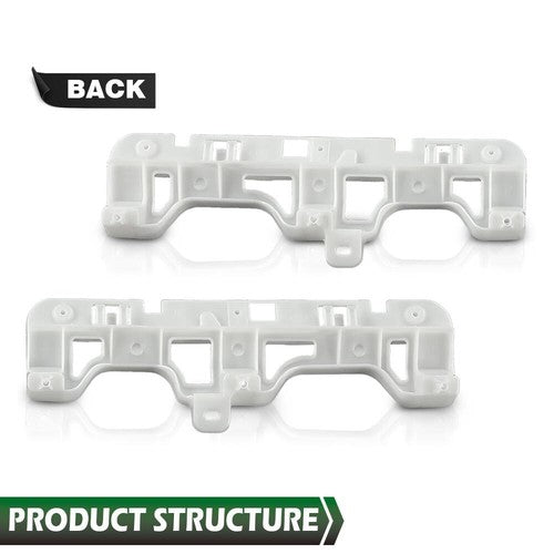 Solid Spare Fit For 2015 2016 2017 Lexus NX200t NX300h Front Bumper Bracket Left+Right Side