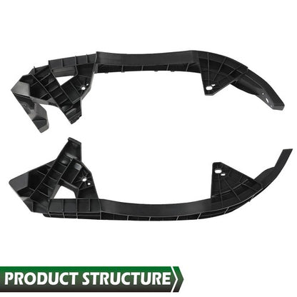 Solid Spare Fit For 2013-2017 Honda Accord Left+Right Headlight Bracket Mounting Support