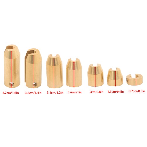 Solid Spare Universal Motorcycle Reusable Brass Wheel Spoke Balance Weights Refill 14 PACK