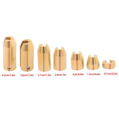 Solid Spare Universal Motorcycle Reusable Brass Wheel Spoke Balance Weights Refill 14 PACK