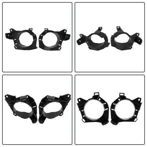 Solid Spare Fog Lights Set&Rear Trunk Trim Strip Liftgate Handle For 13-16 Nissan Pathfinder