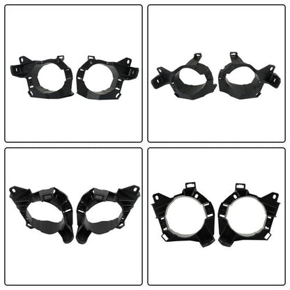Solid Spare Fog Lights Set&Rear Trunk Trim Strip Liftgate Handle For 13-16 Nissan Pathfinder