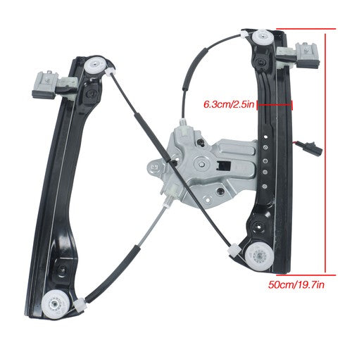 Solid Spare For Chevy Cruze 2011-15 Front Left Window Regulator w/ Motor 95265280 751-739