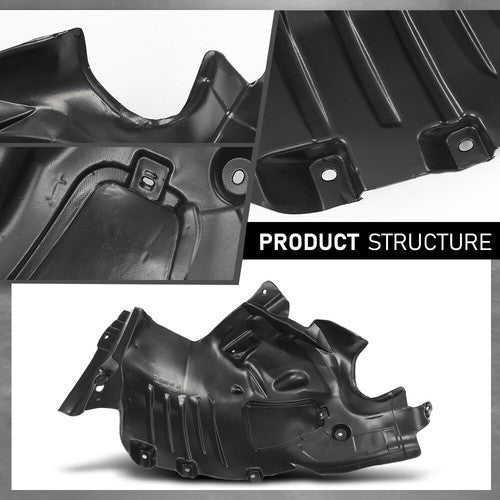 Solid Spare Front Right Side Fender Liner Fit For 2014-2017 Mercedes-Benz E350 E400 E550