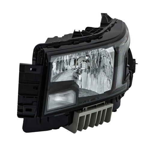 Solid Spare Headlight Black Driver Side Halogen Type For Nissan Frontier 2022-2023 Factory
