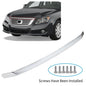 Solid Spare Hood Molding For Toyota Avalon 2005-2010 Front Grille Cover Chrome Trim