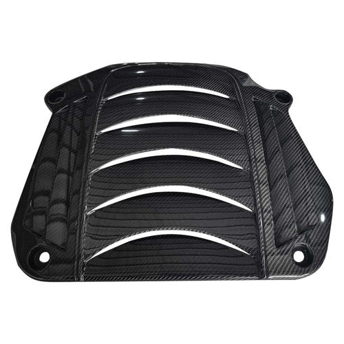 Fit 2009-2020 Nissan GT-R R35 GTR Real Carbon Fiber Shutters Engine Hood Cover