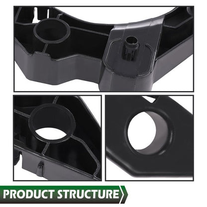 Solid Spare Fit For 16-18 Nissan Altima Rear Bumper Bracket Right Passenger Side Black