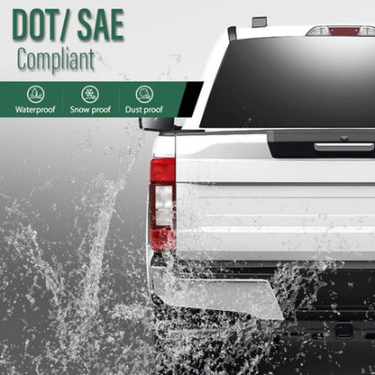 Solid Spare Tail Light Brake Lamp w/Blind Spot Fit For 20-22 Ford F250 F350 Super Duty Left