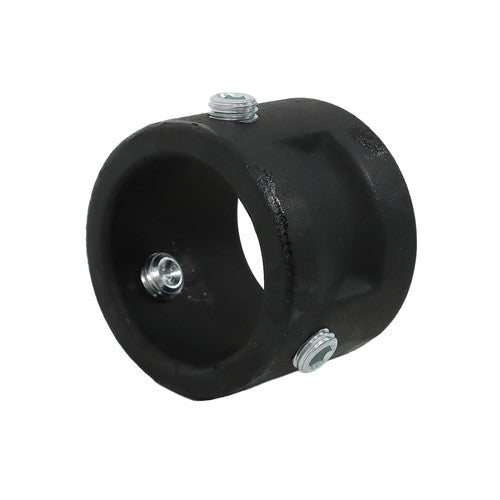Solid Spare New C5G 12''-16'' Adjustable Cushioned 5th Wheel to Gooseneck Adapter Black