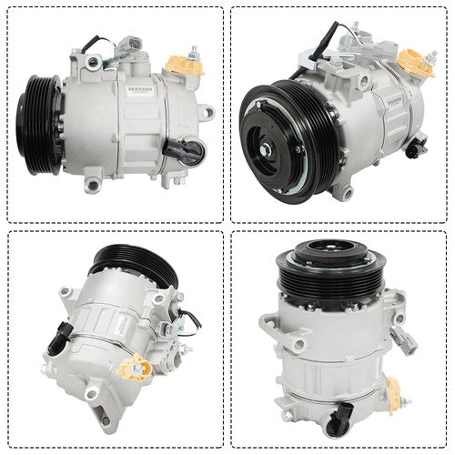 Solid Spare Fit For Ram 1500 2014-2018 Ram 1500 Classic 2019-2022 68140664AC A/C Compressor