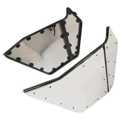 Solid Spare Aluminum Side Doors Complete For Yamaha Rhino 450 600 700 2007-2013