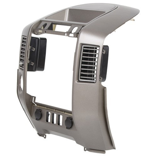 Solid Spare For 2004-2006 Nissan Titan Armada Instrument Cluster Dash Panel Dash Radio Bezel