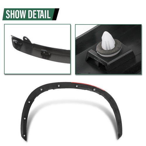 Solid Spare Fit For 2020-2023 Toyota Highlander Front Left Side Fender Flare Wheel Arch Trim