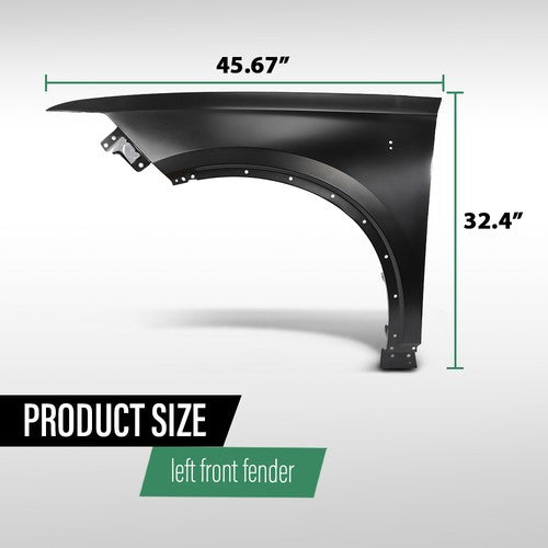 Solid Spare Fender Front Left Side Fit For 2020-2025 Cadillac XT6 84596459 GM1240423