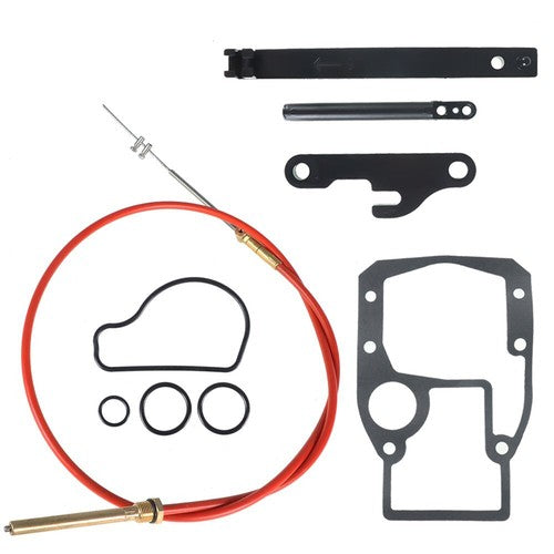Solid Spare Lower Shift Cable Assembly For OMC Cobra Sterndrive Replaces 987661 High Quality