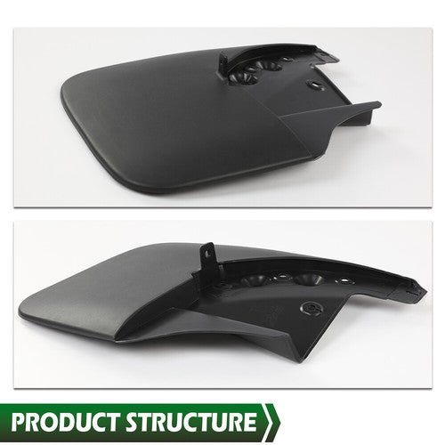 Solid Spare Fit For 07-13 Toyota Tundra Mud Flaps Splash Guards Front & Rear 4Pcs