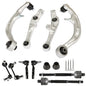 Solid Spare Front Control Arm Kit 10Pcs For Nissan 350Z & Infiniti G35 RWD Coupe