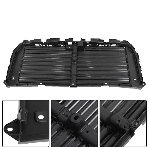 Solid Spare Upper&Lower Radiator Grille Air Shutter Assembly FL3Z8475F For Ford F-150 15-17