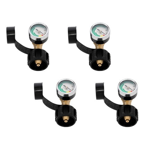 Solid Spare 4-PCS QCC1 Inflation Joint Gas Tank Copper Converter Head POL Joint Propane