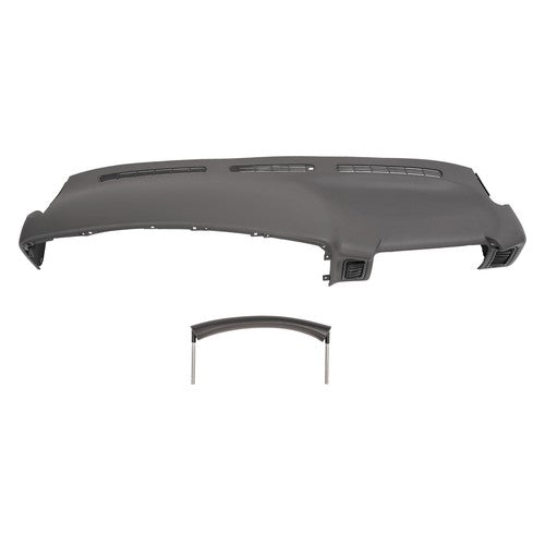 Solid Spare Replacement Molded Dash Cover Cap Board For 99-06 Silverado Sierra Tahoe Gray