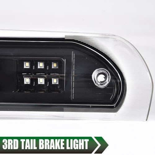 Solid Spare LED 3rd Tail Brake Light Cargo Lamp Fit For 02-09 Dodge Ram 1500 2500 3500