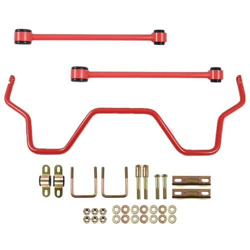 Solid Spare New Red Rear Suspension Sway Bar Kit For Toyota Tundrar 07-20 4.6L5.7L Series