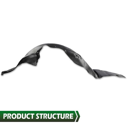 Solid Spare Fit For 2010-2012 Ford Fusion Front Driver Side Fender Liner Splash Shield