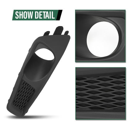 Solid Spare Front Bumper Fog Light Bezel Lamp Trim Fit For 10-12 Subaru Legacy Left+Right