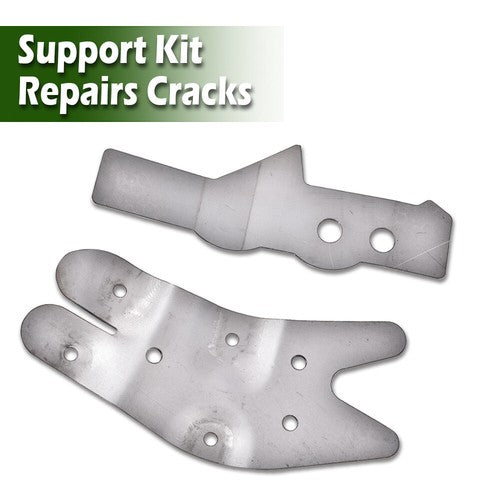 Solid Spare Fit For 1973-1987 Chevy GMC Truck Steering Box Frame Support Bracket Repair Kit