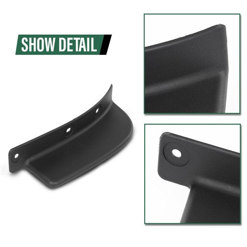Solid Spare Fit For 19-23 Jeep Cherokee Front Fascia Spat Left Driver Side 68288015AC