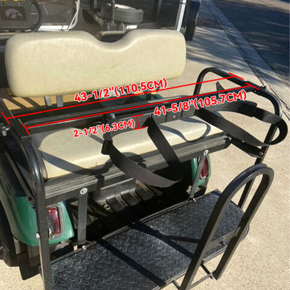 Solid Spare Golf Bag Holder Bracket Attachment Cart For EZGO Club Car Yamaha Rear Seat