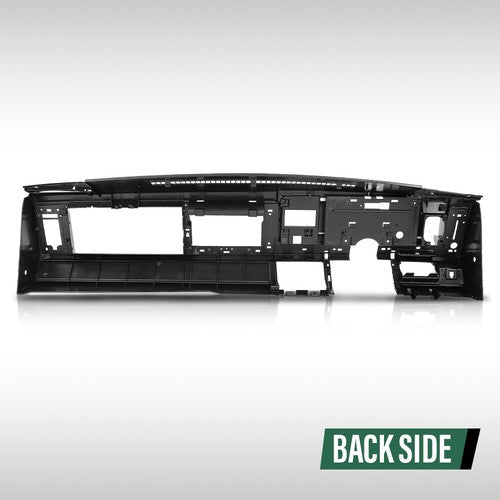 Solid Spare Fit For 1988-1994 Chevy GMC C/K Truck Suburban Blazer Dashboard Dash Core Black