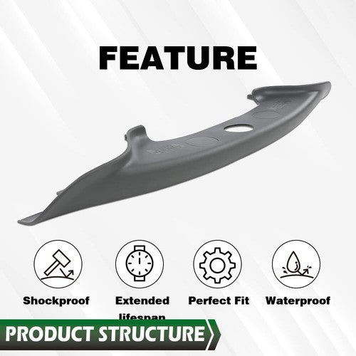 Solid Spare Fit For 03-07 Ford F250 F350 F450 F550 Super Duty Rear Bumper Center Step Pad