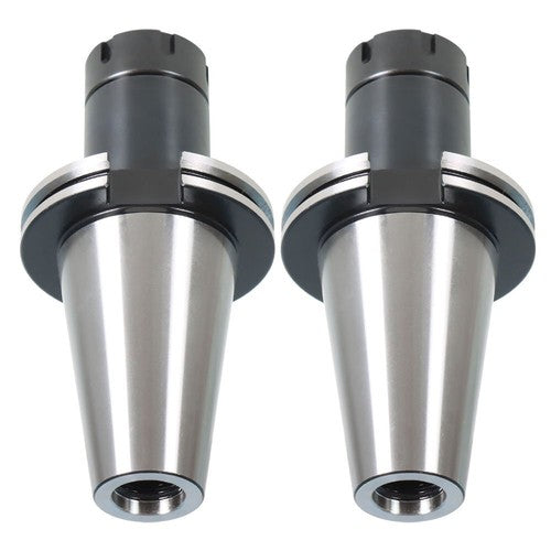 Solid Spare 2PC 4" 100mm New Gage Length Tool Holder CAT50 ER32 COLLET CHUCK For CNC Milling