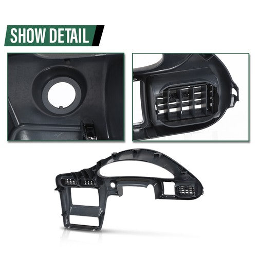 Solid Spare Fits Chevy Cavalier 00-05 Dash Panel Dashboard Cover Speedometer Bezel Trim Gray